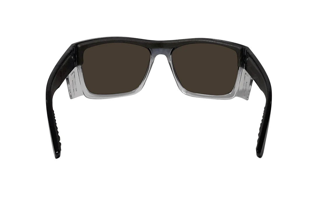 CLUTCH Safety - Polarized Revo Pink Mirror Crystal Bomber